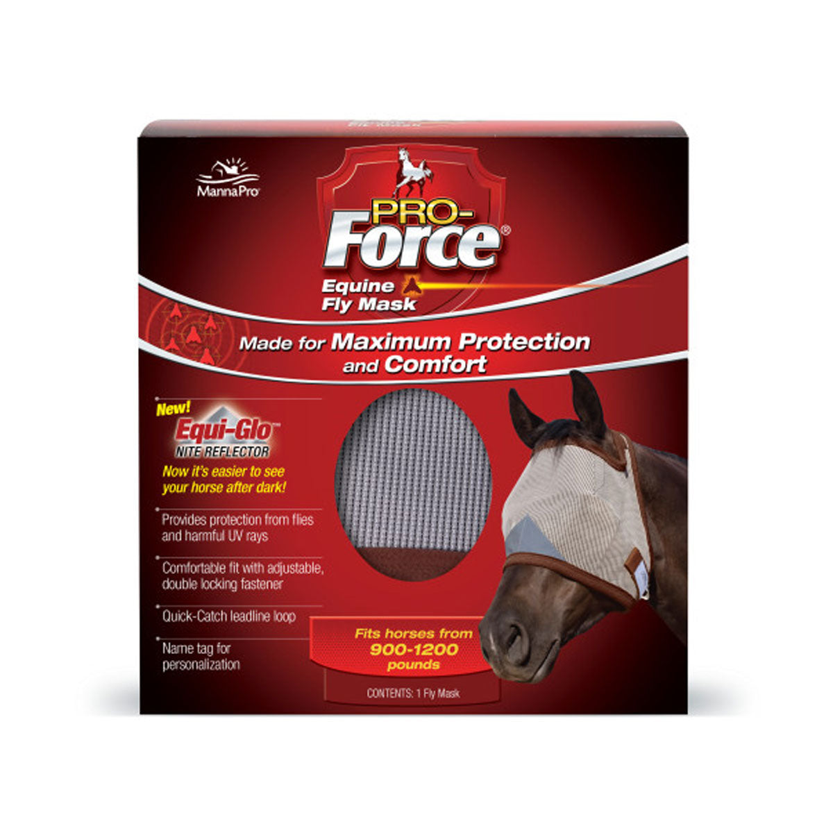 Masque anti-mouches standard Manna Pro Force