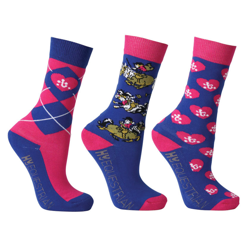 Hy ridning Thelwell Collection Race Socks