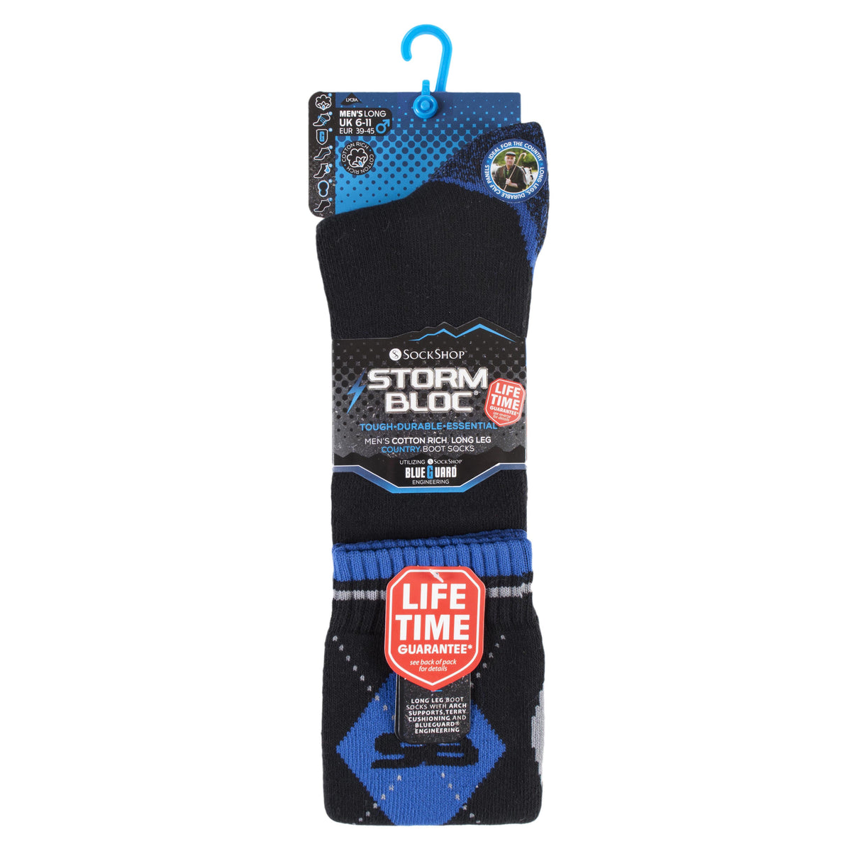 Storm Bloc Herre Life Time Garanti Socks Twin Pack