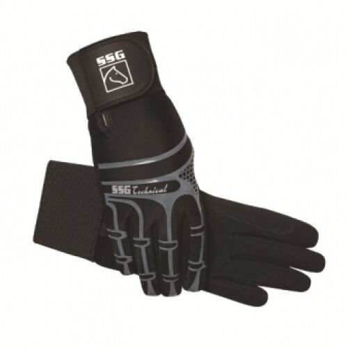 SSG Handsker 8550 SSG Teknisk med håndledssportstøtte Handsken sort
