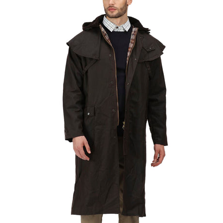 Regatta Professional Cranbrook Wax Jacket #colour_brown