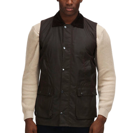 Regatta Professional Banbury Wax Bodywarmer #colour_brown