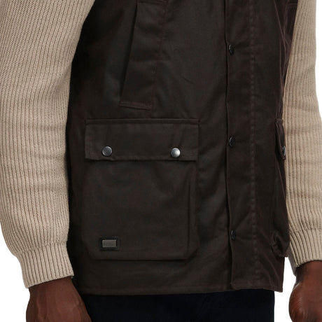 Regatta Professional Banbury Wax Bodywarmer #colour_brown