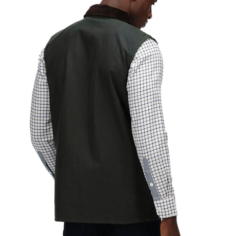 Regatta Professional Banbury Wax Bodywarmer #colour_dark-green