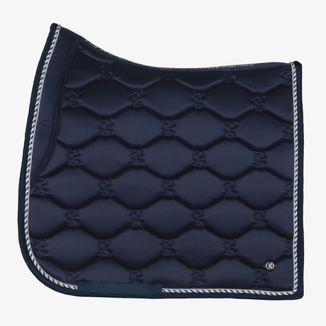 PS of Sweden Navy Signature Dressage Saddle Pad #colour_navy