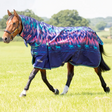 Shires Highlander Original 100g Combo Turnout Rug #colour_navy-forest