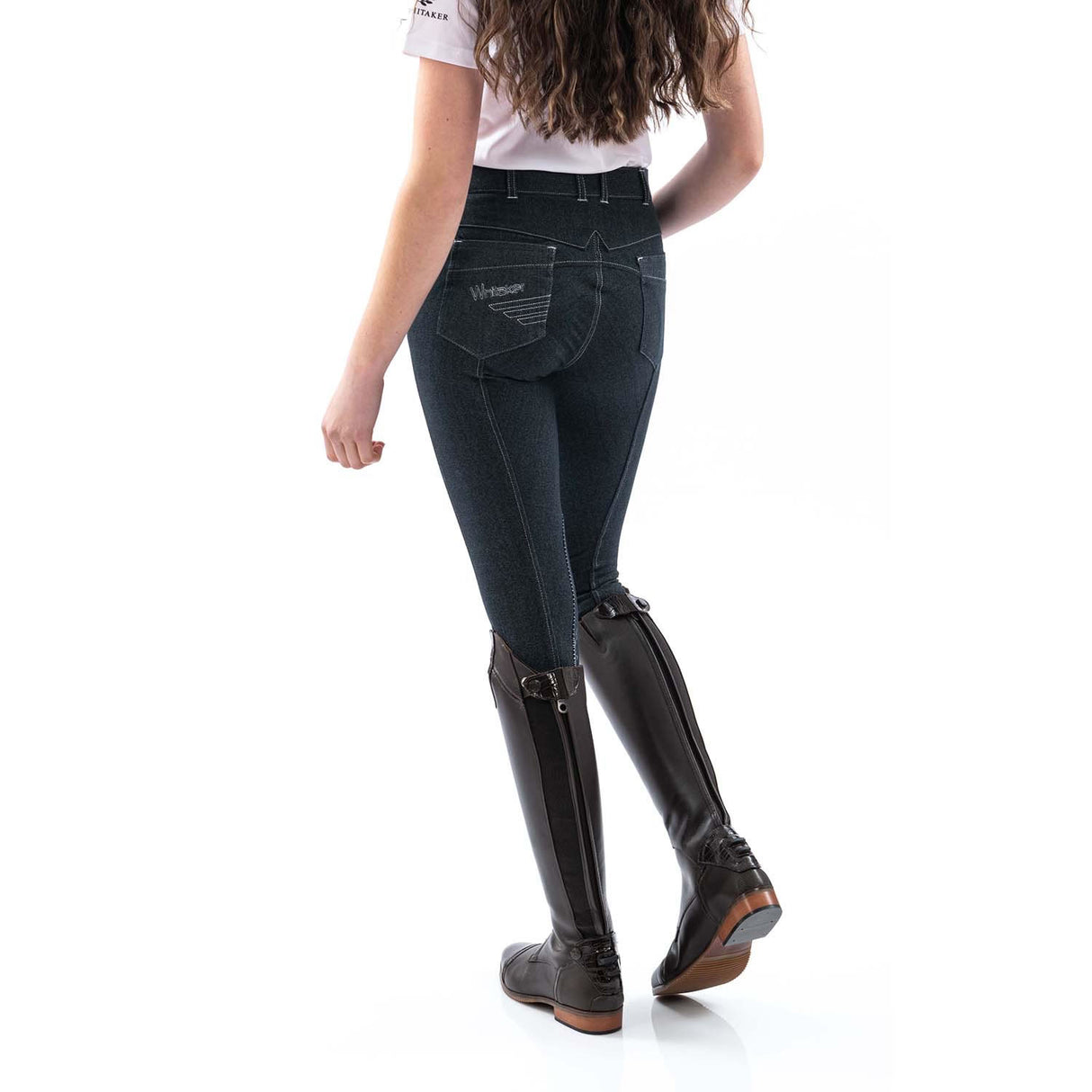 Whitaker Rawdon Ladies Denim Knit Breeches