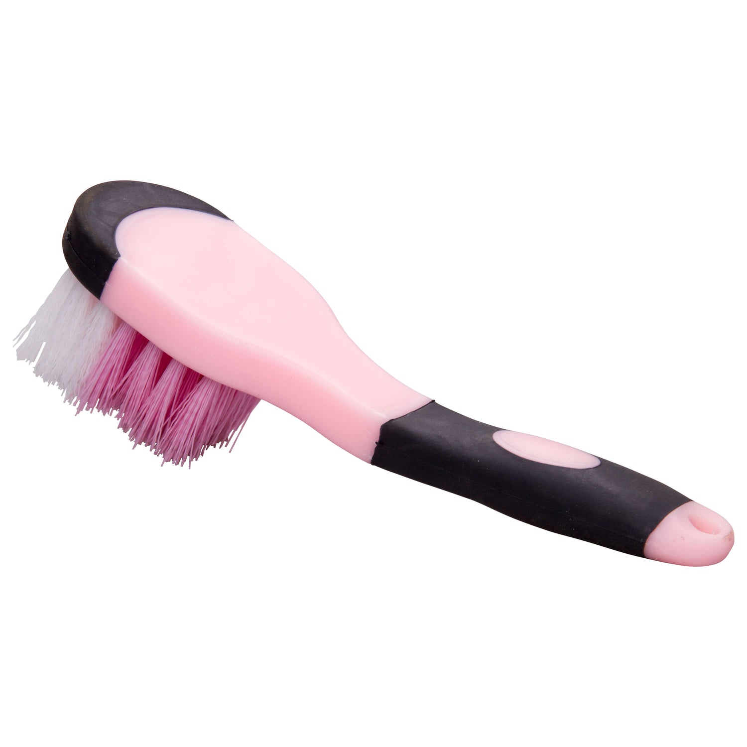 Imperial Riding Hoof Brush Grip #colour_rose-black