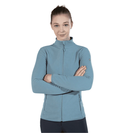 HKM Anna Fleece Jacket #colour_dark-mint