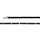 HKM Web Reins With Coloured Loops #colour_black