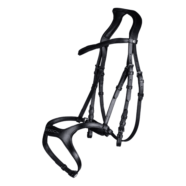 HKM Anatomic Sports Bridle #colour_black