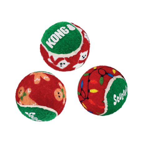 KONG Holiday Squeakair Balls #size_s