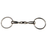 Korsteel rustfrit stål hul mund fransk link loSing ring snaffle bit