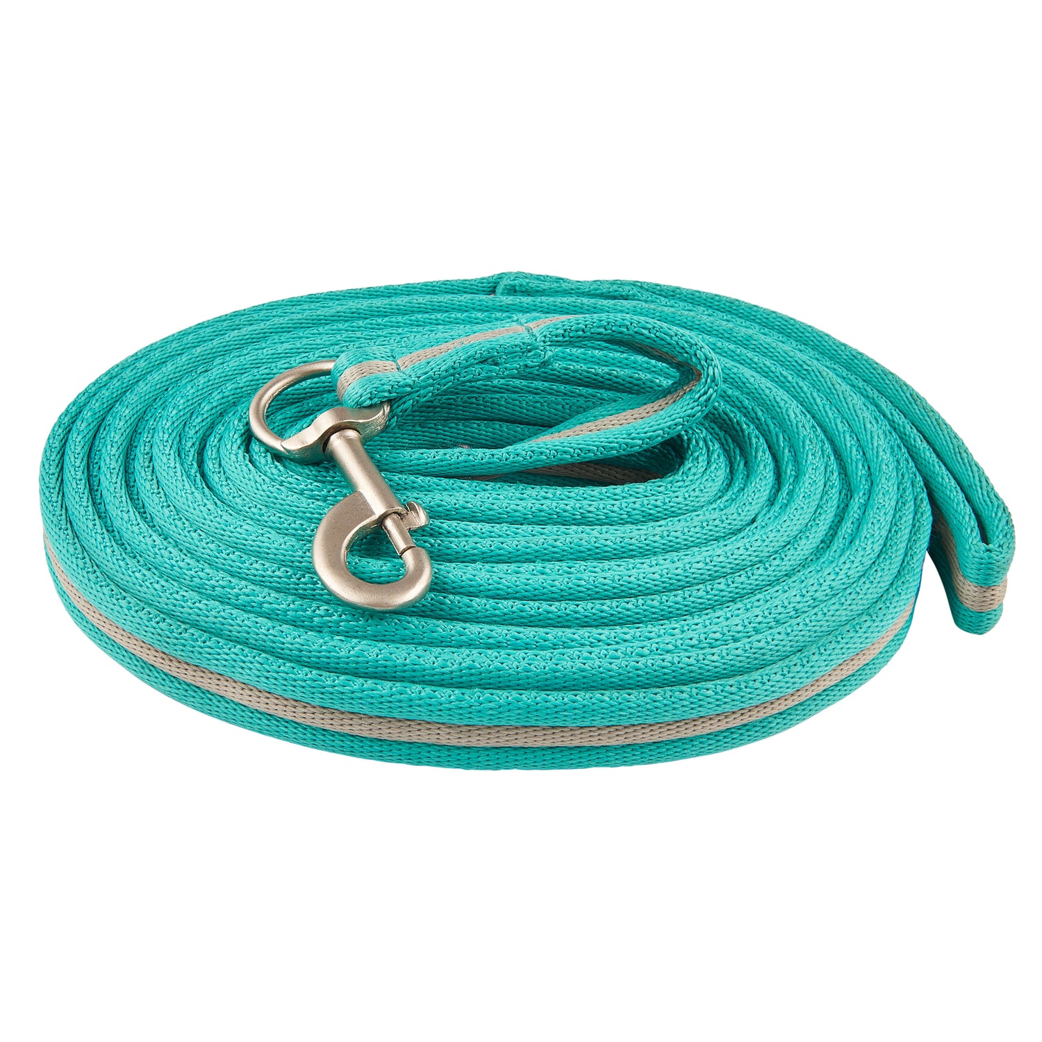Imperial Riding Soft Nylon Lunging Line #colour_jade