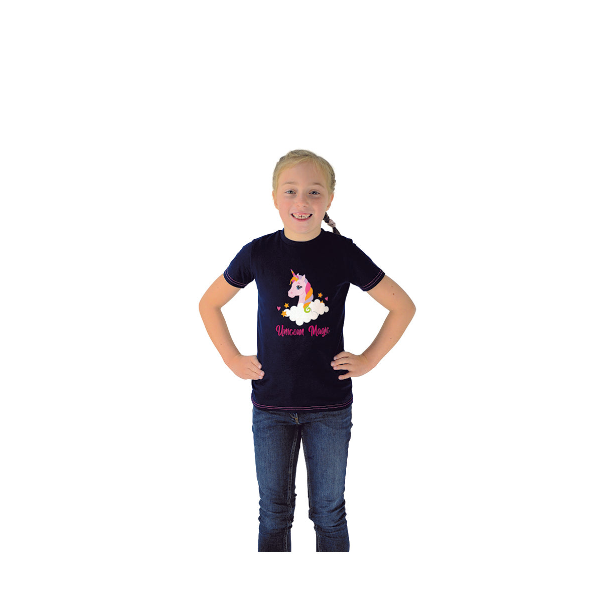 T-shirt magique licorne par Little Rider